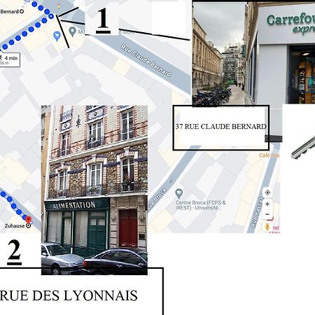 דירות פריז Petite Maison Avec Cour Dans Les Beaux Quartiers-Vous Faites Le Menage- Very Good Prices For T-H-E Location But You Have To Clea-N Th-E Flat מראה חיצוני תמונה